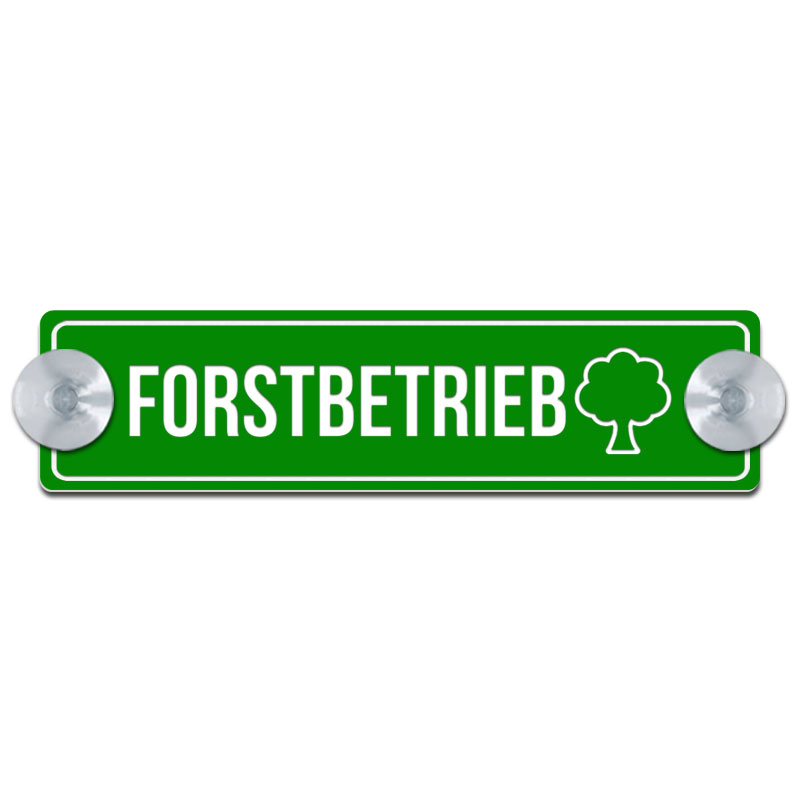 Forstbetrieb mit Motiv